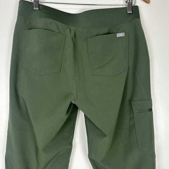 FIGS Limited Edition Moss Catarina Top Zamora Jogger Pant Scrub Set Size M/P - Picture 11 of 14